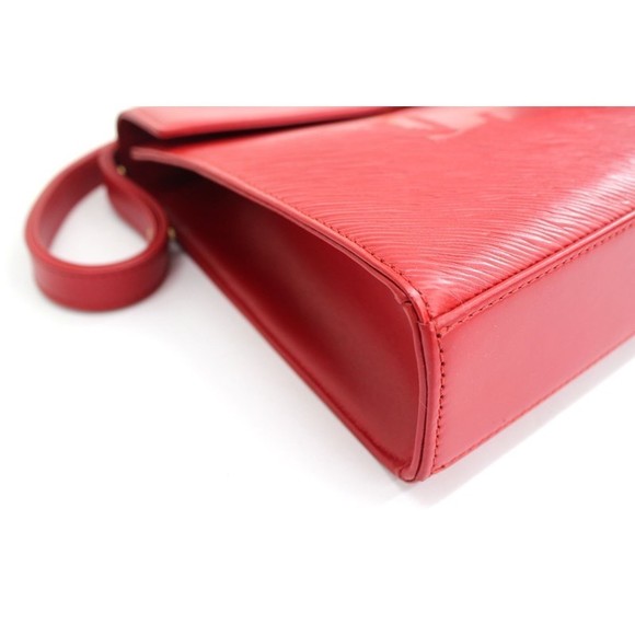 Louis Vuitton Calf Spartan Opera Shoulder Bag Red - Picture 6 of 10